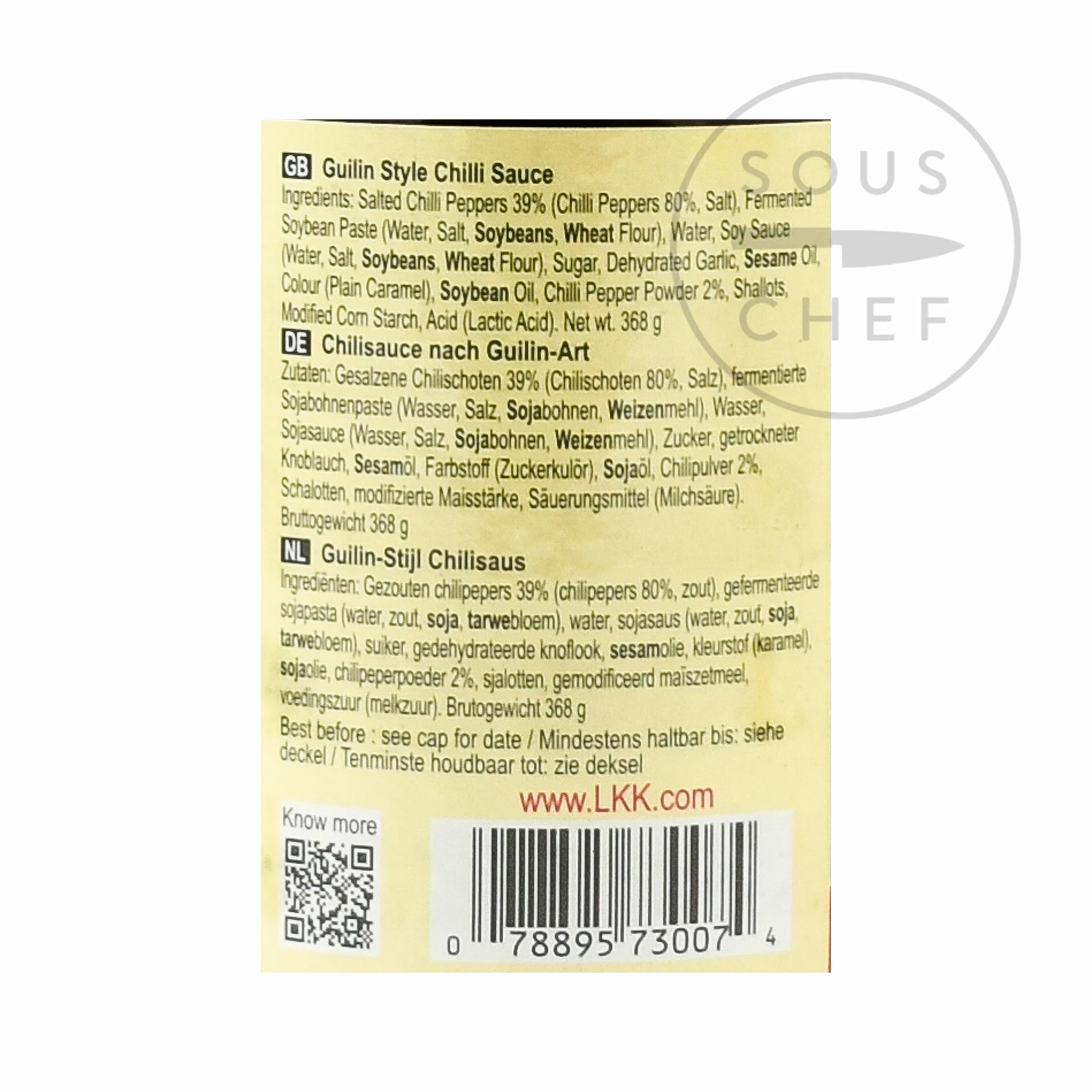 Lee Kum Kee Guilin Chilli Sauce 368g 5 Lee Kum Kee Guilin Chilli Sauce 368g