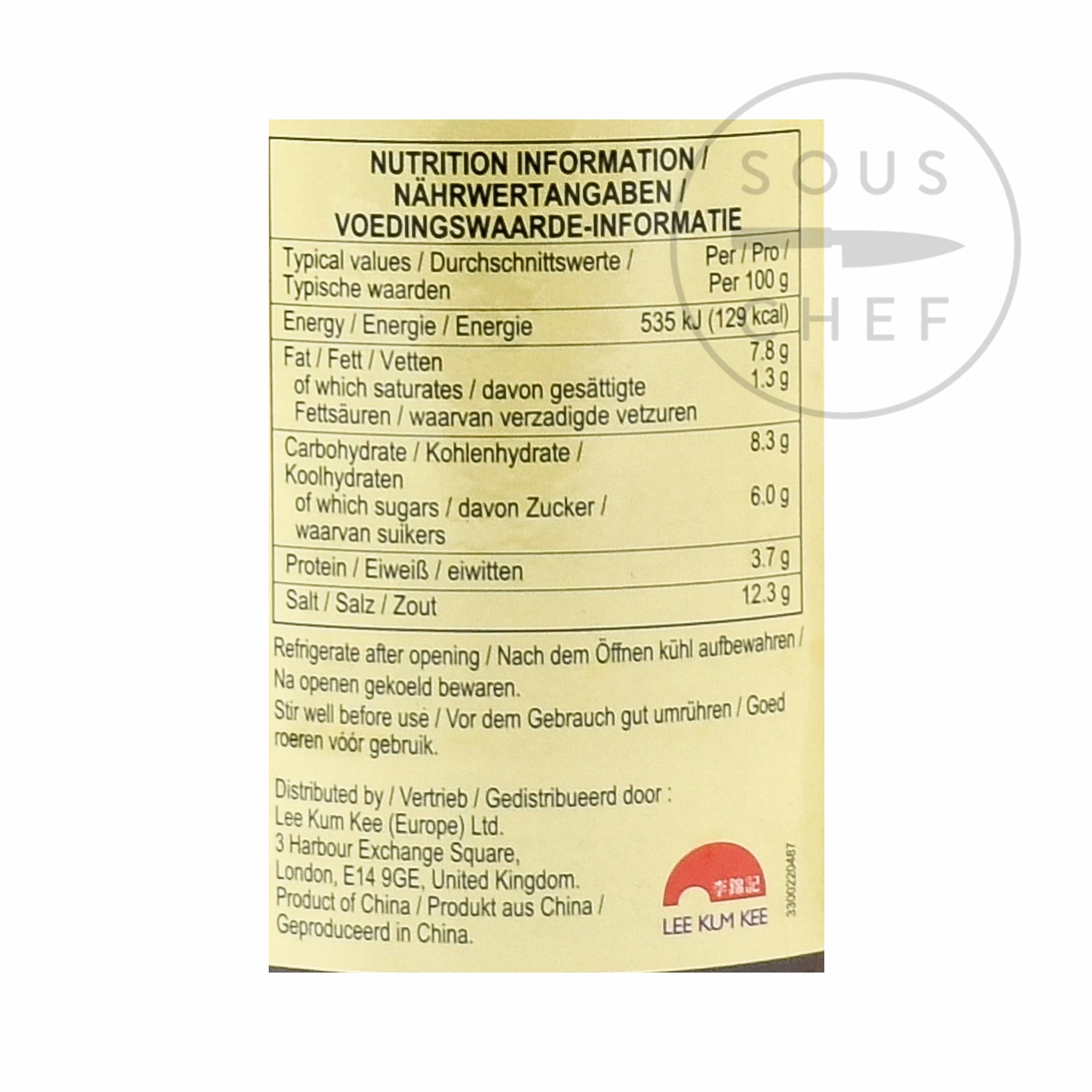 Lee Kum Kee Guilin Chilli Sauce 368g 4 Lee Kum Kee Guilin Chilli Sauce 368g