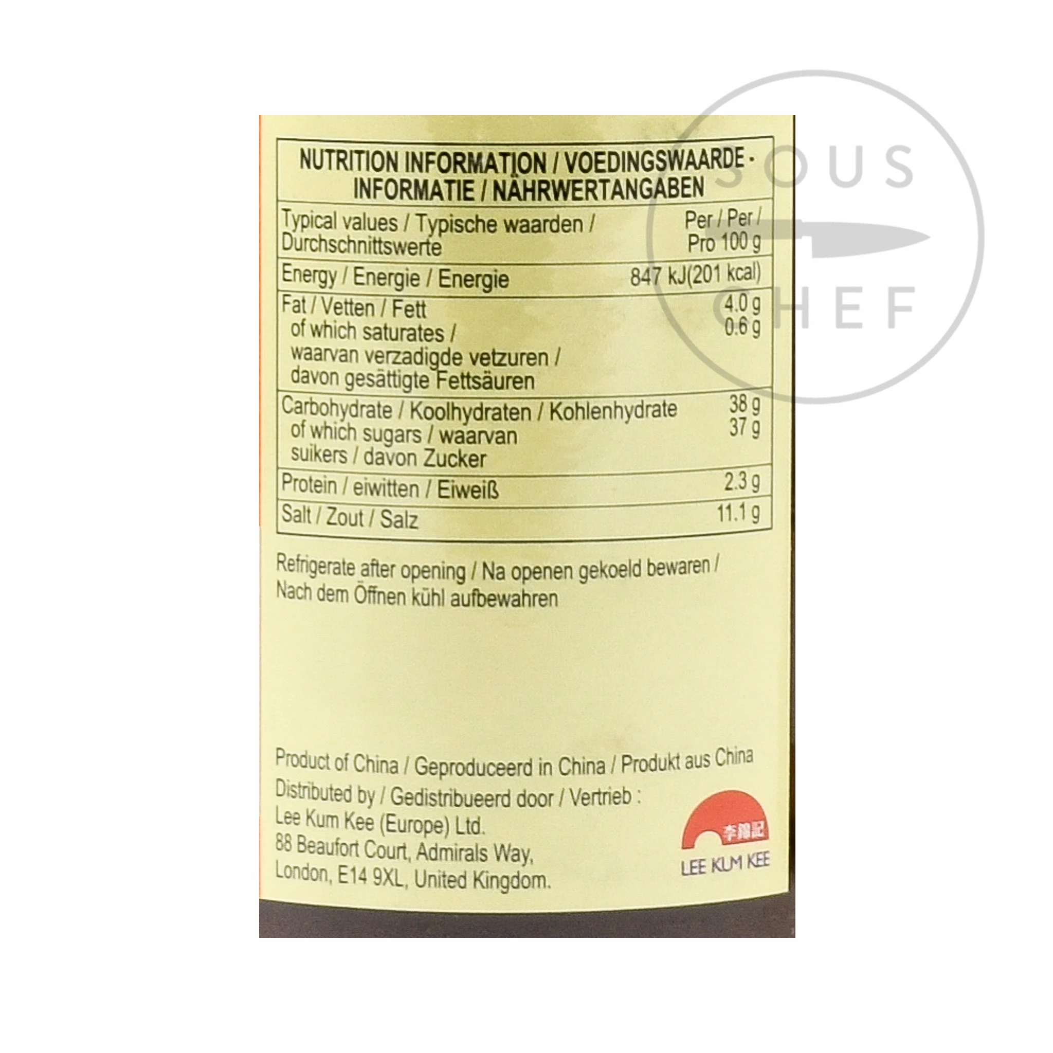 Lee Kum Kee Spare Rib Sauce 397g Ingredients 5 Lee Kum Kee Spare Rib Sauce 397g Ingredients