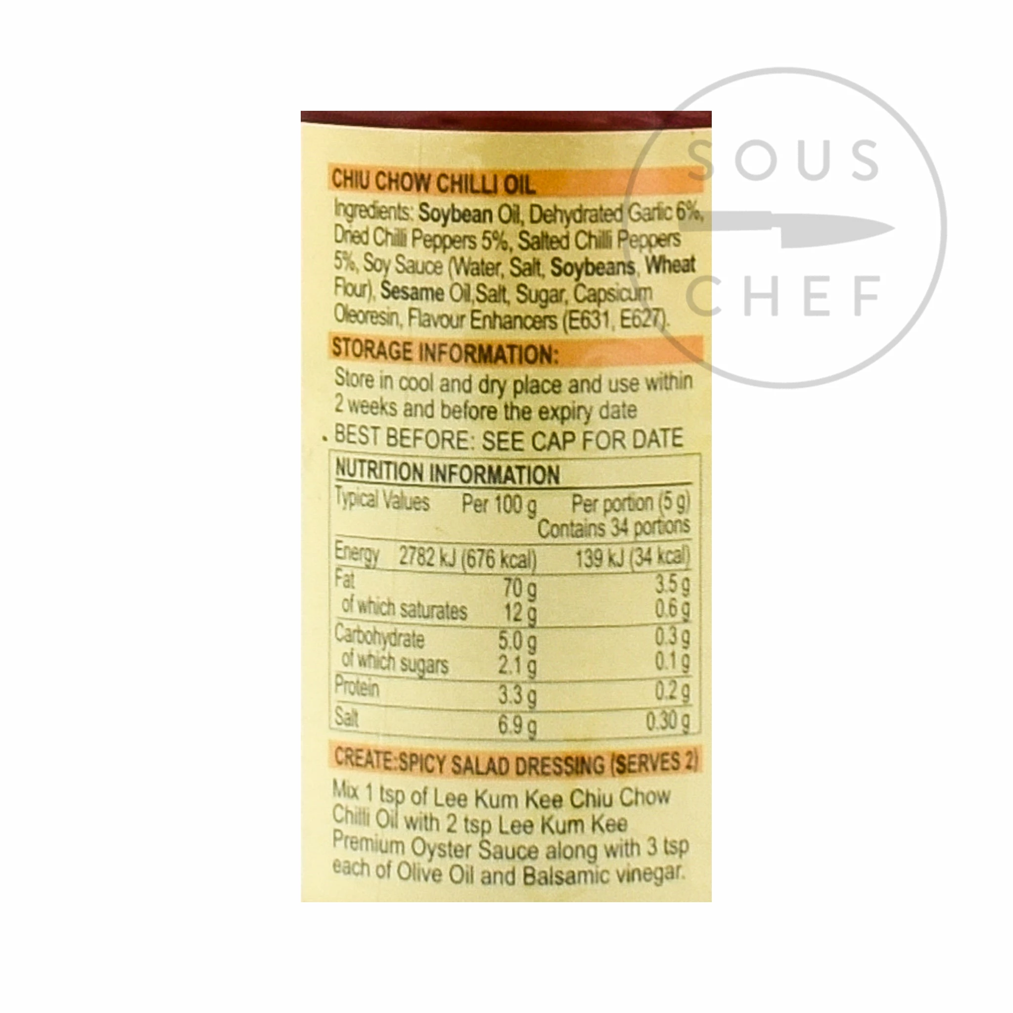 Lee Kum Kee Chiu Chow Chilli Oil 7 Lee Kum Kee Chiu Chow Chilli Oil