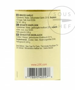 Ingredients Lee Kum Kee Minced Garlic 326g 6 Ingredients Lee Kum Kee Minced Garlic 326g