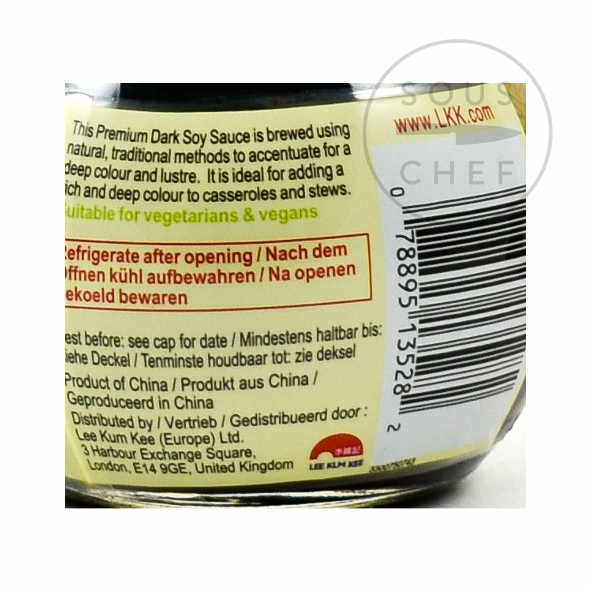 Ingredients Lee Kum Kee Premium Dark Soy 8 Ingredients Lee Kum Kee Premium Dark Soy