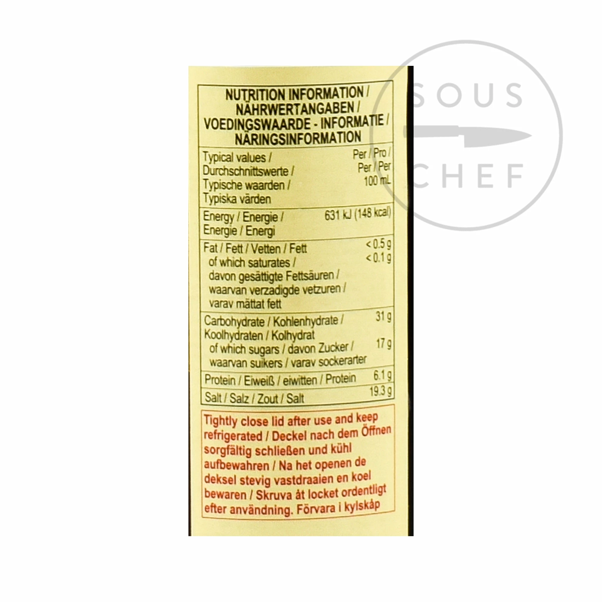 Ingredients Lee Kum Kee Premium Dark Soy 5 Ingredients Lee Kum Kee Premium Dark Soy