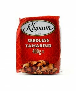 Ingredients Khanum Seedless Tamarind Pulp 400g