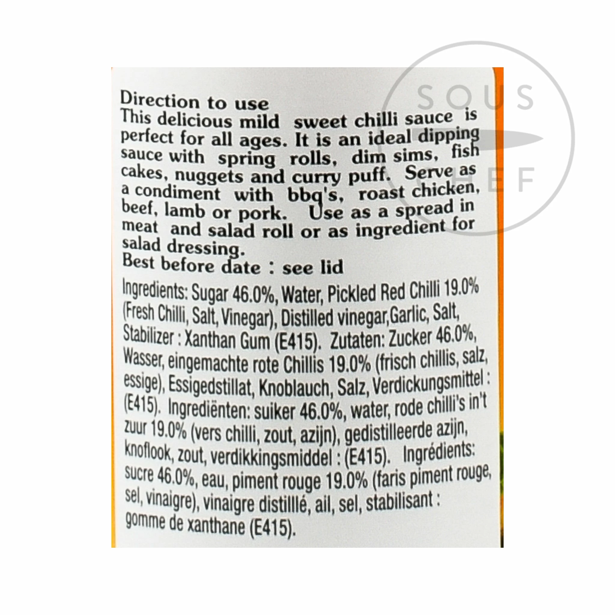 Mae Ploy Sweet Chilli Sauce 730ml 5 Mae Ploy Sweet Chilli Sauce 730ml