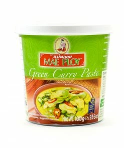 Ingredients Mae Ploy Green Curry Paste 1kg
