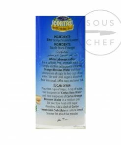 Cortas Orange Blossom Water 12 Cortas Orange Blossom Water