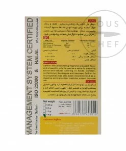 Anjoman Saffron Spanish Ingredients 18 Anjoman Saffron Spanish Ingredients