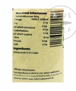 Suma Foods Ingredients Cracked Freekeh Roasted Wheat Grain 500g