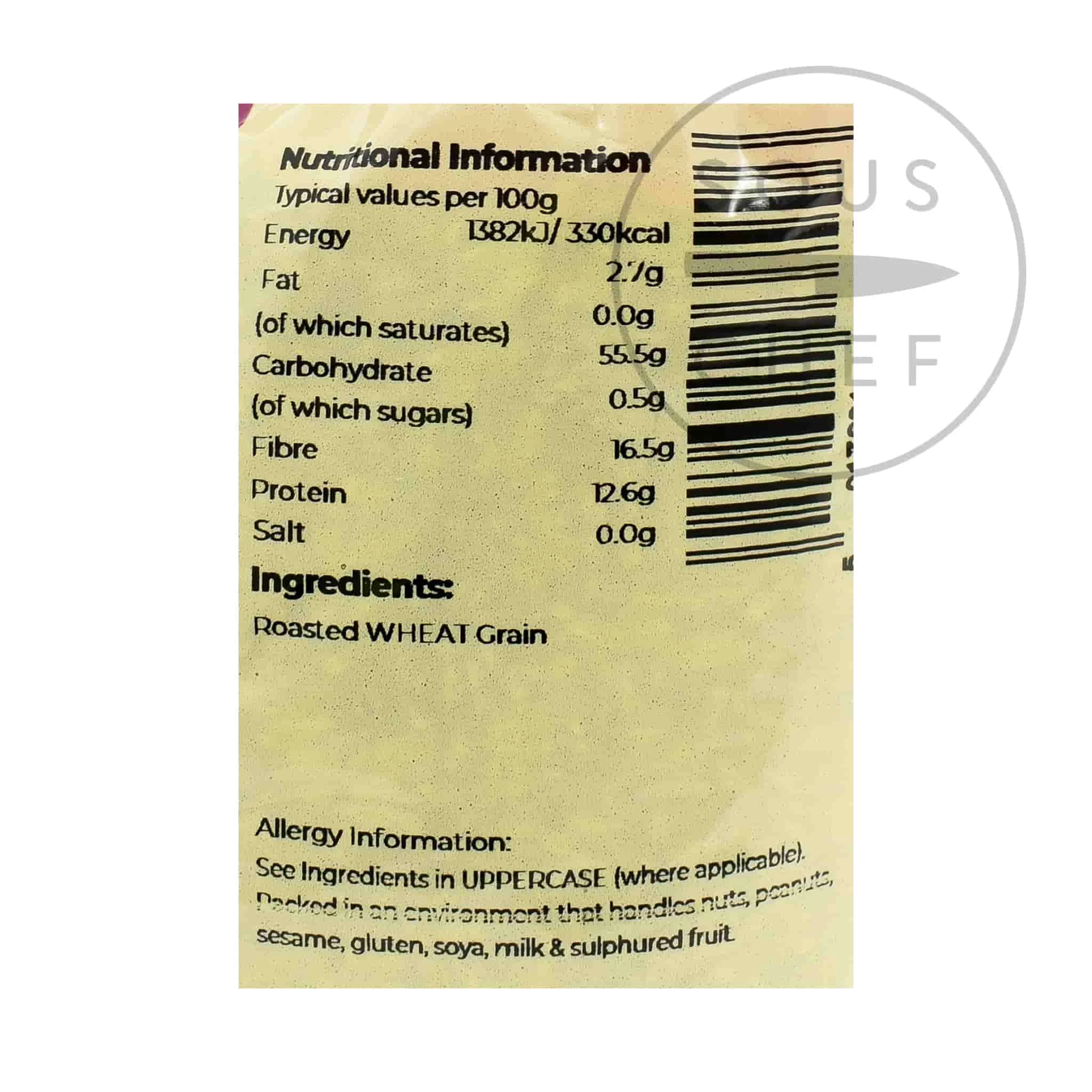 Suma Foods Ingredients Cracked Freekeh Roasted Wheat Grain 500g 4 Suma Foods Ingredients Cracked Freekeh Roasted Wheat Grain 500g