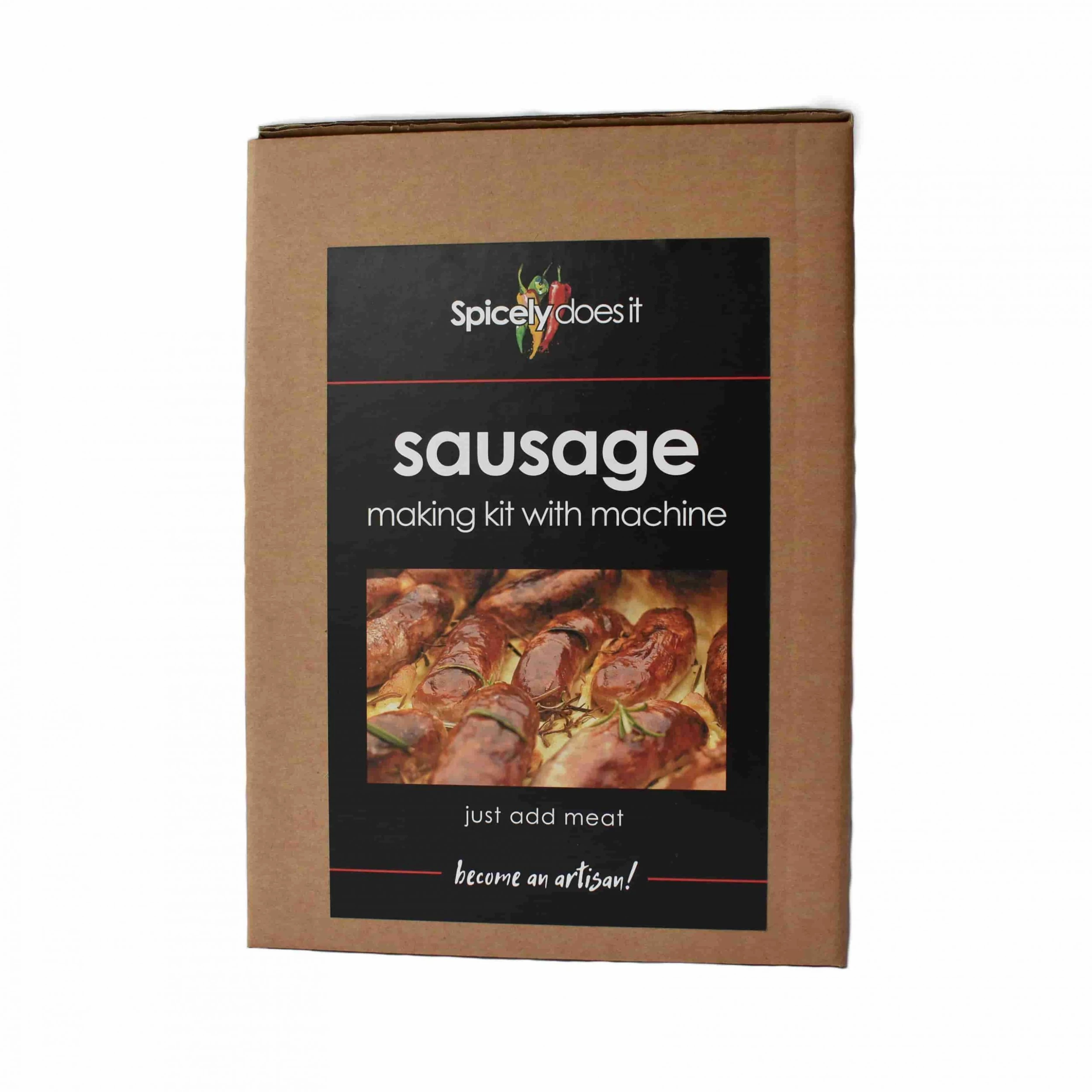 Spicely Does It Sausage Making Kit With Machine Ingredients 3 Spicely Does It Sausage Making Kit With Machine Ingredients