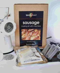 Spicely Does It Sausage Making Kit With Machine Ingredients 9 Spicely Does It Sausage Making Kit With Machine Ingredients
