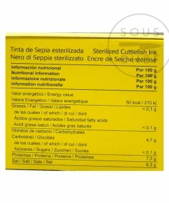 Nortindal Seaweed & Squid Ink 'Squid Ink' Sachets - Cuttlefish Ink 16 Nortindal Seaweed & Squid Ink 'Squid Ink' Sachets - Cuttlefish Ink