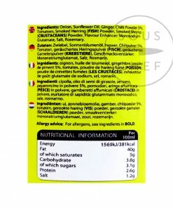 Ingredients Ghana's Choice Shito Hot Pepper Sauce 315ml