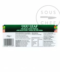 Ingredients Mother Africa Ugu Leaf 25g 5 Ingredients Mother Africa Ugu Leaf 25g