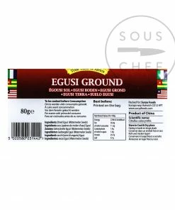 Ingredients Mother Africa Ground Egusi 80g