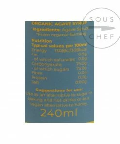 Suma Ingredients Organic Agave Syrup 240ml 7 Suma Ingredients Organic Agave Syrup 240ml