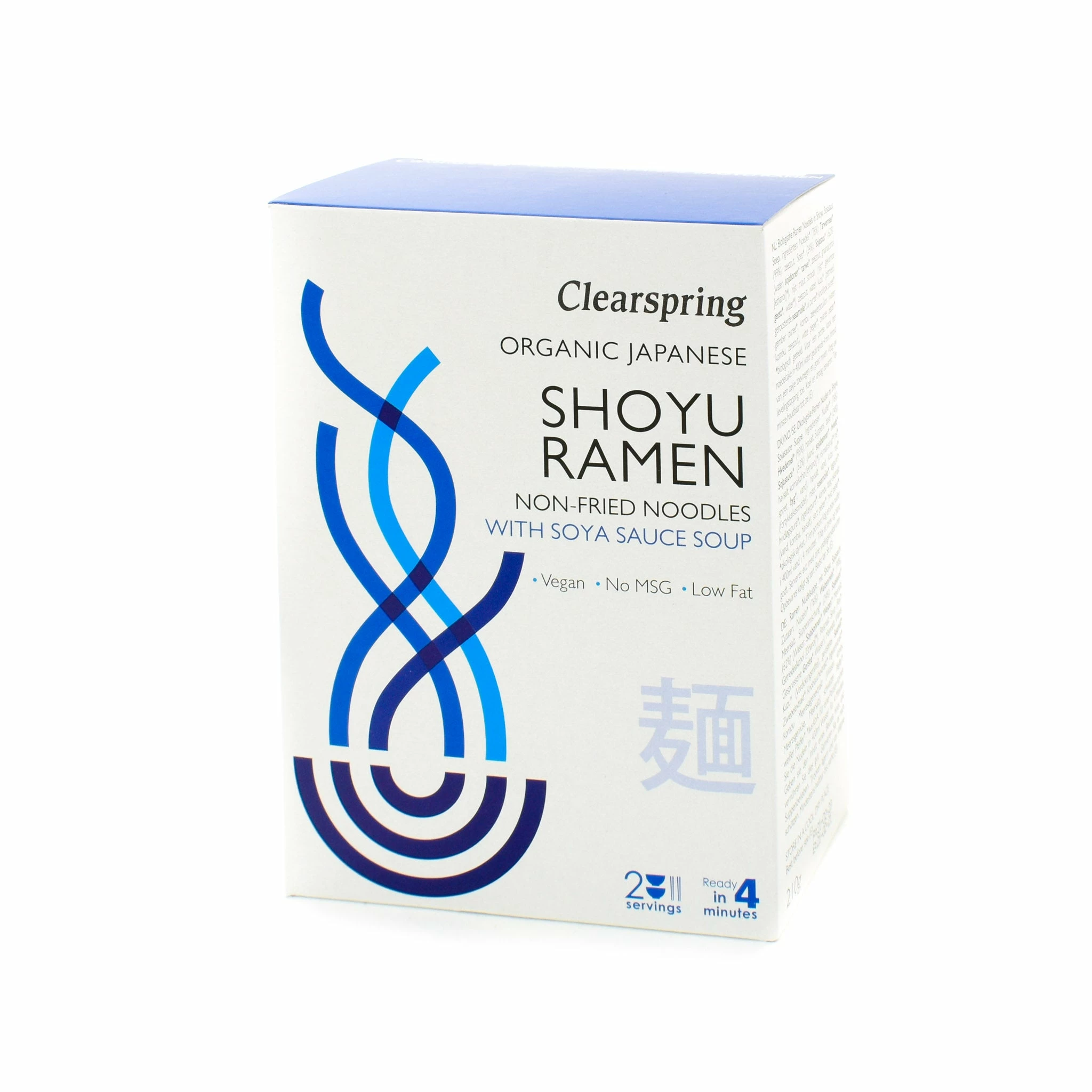 Ingredients Clearspring Organic Shoyu Ramen Noodle Soup 210g 3 Ingredients Clearspring Organic Shoyu Ramen Noodle Soup 210g