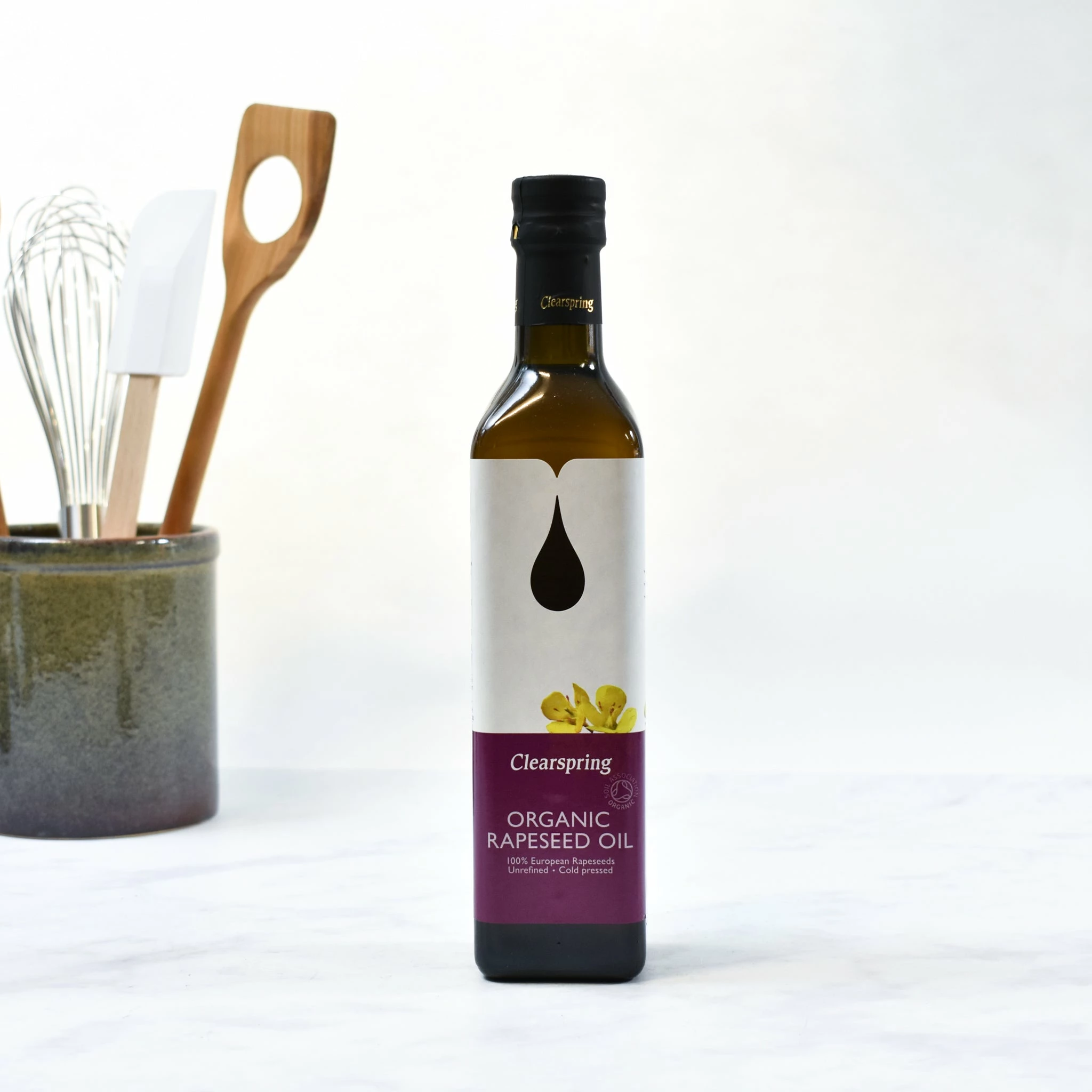 Clearspring Organic Rapeseed Oil 500ml Ingredients 4 Clearspring Organic Rapeseed Oil 500ml Ingredients