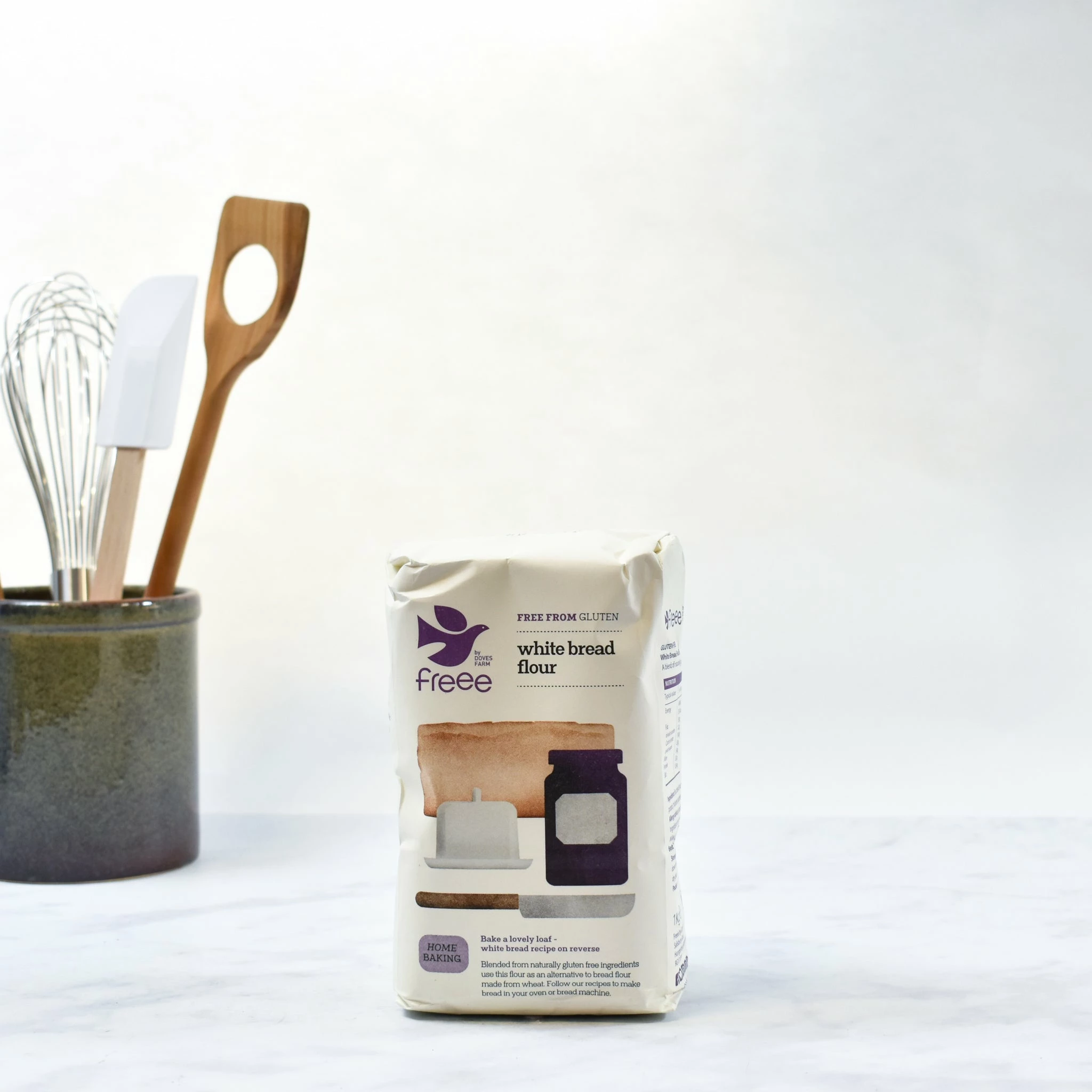 Doves Farm Gluten Free White Bread Flour 1kg Ingredients 5 Doves Farm Gluten Free White Bread Flour 1kg Ingredients