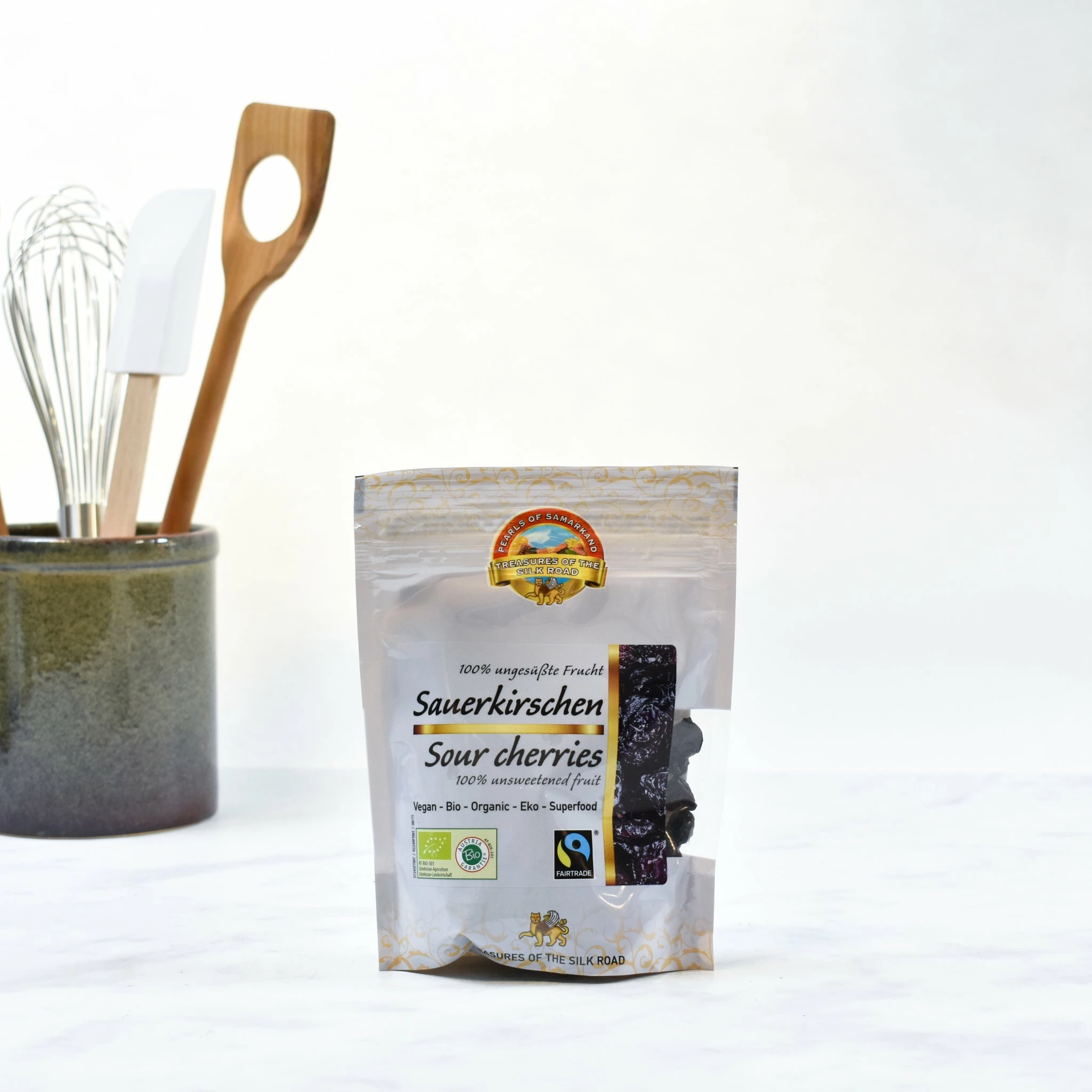 Pearls Of Samarkand Organic Sour Cherries 100g 4 Pearls Of Samarkand Organic Sour Cherries 100g