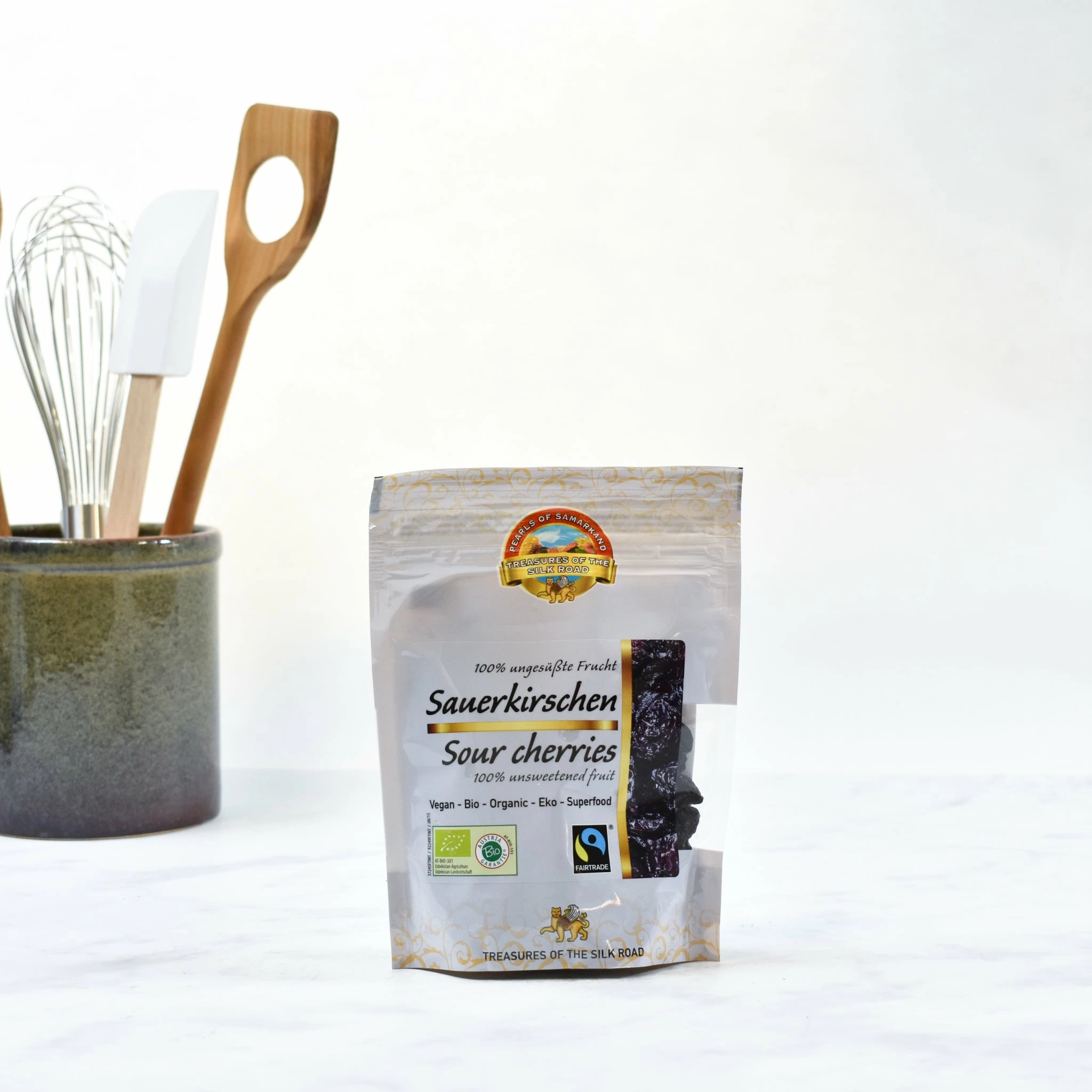 Pearls Of Samarkand Organic Sour Cherries 100g 5 Pearls Of Samarkand Organic Sour Cherries 100g