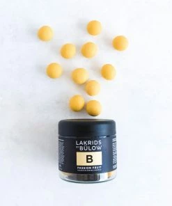 Lakrids Liquorice B - Passion Fruit & Chocolate 125g Ingredients