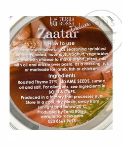 Terra Rossa Zaatar 40g 9 Terra Rossa Zaatar 40g