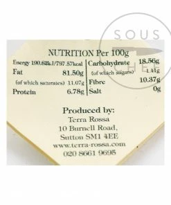 Terra Rossa Zaatar & Pine Nut Sauce 170g Ingredients