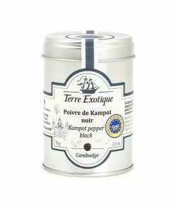 Terre Exotique Black Kampot Pepper 70g