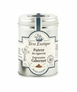 Ingredients Terre Exotique Winemakers Pepper Blend Cabernet 60g