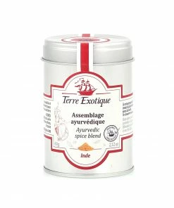 Terre Exotique Organic Ayurvedic Spice Blend 60g Ingredients