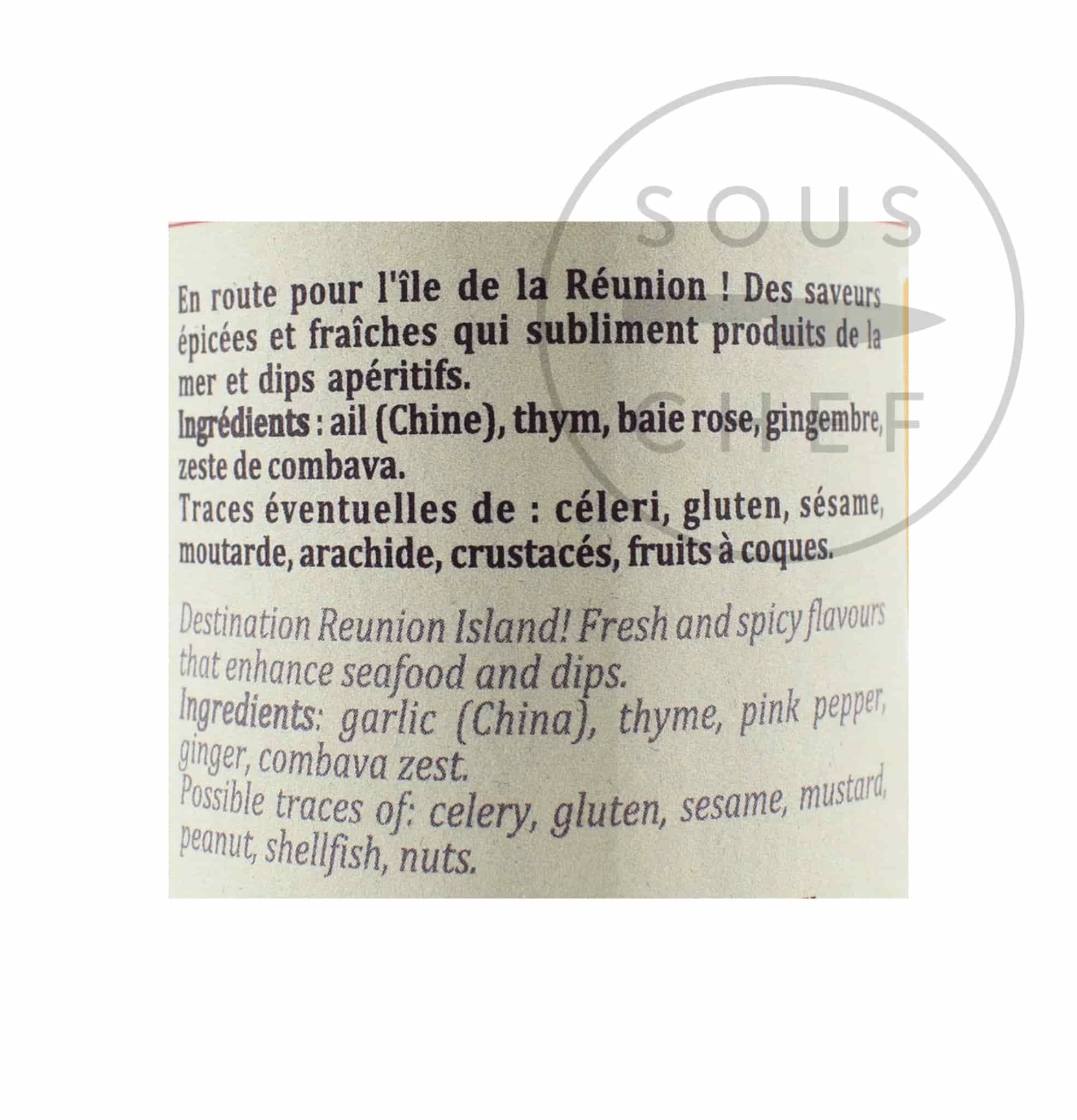 Terre Exotique Creole Spice Blend 60g 5 Terre Exotique Creole Spice Blend 60g