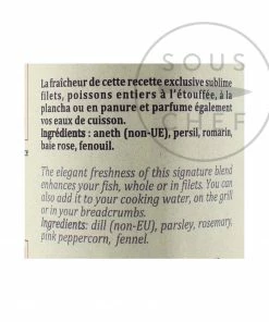 Terre Exotique Fishmonger Seasoning 40g 7 Terre Exotique Fishmonger Seasoning 40g