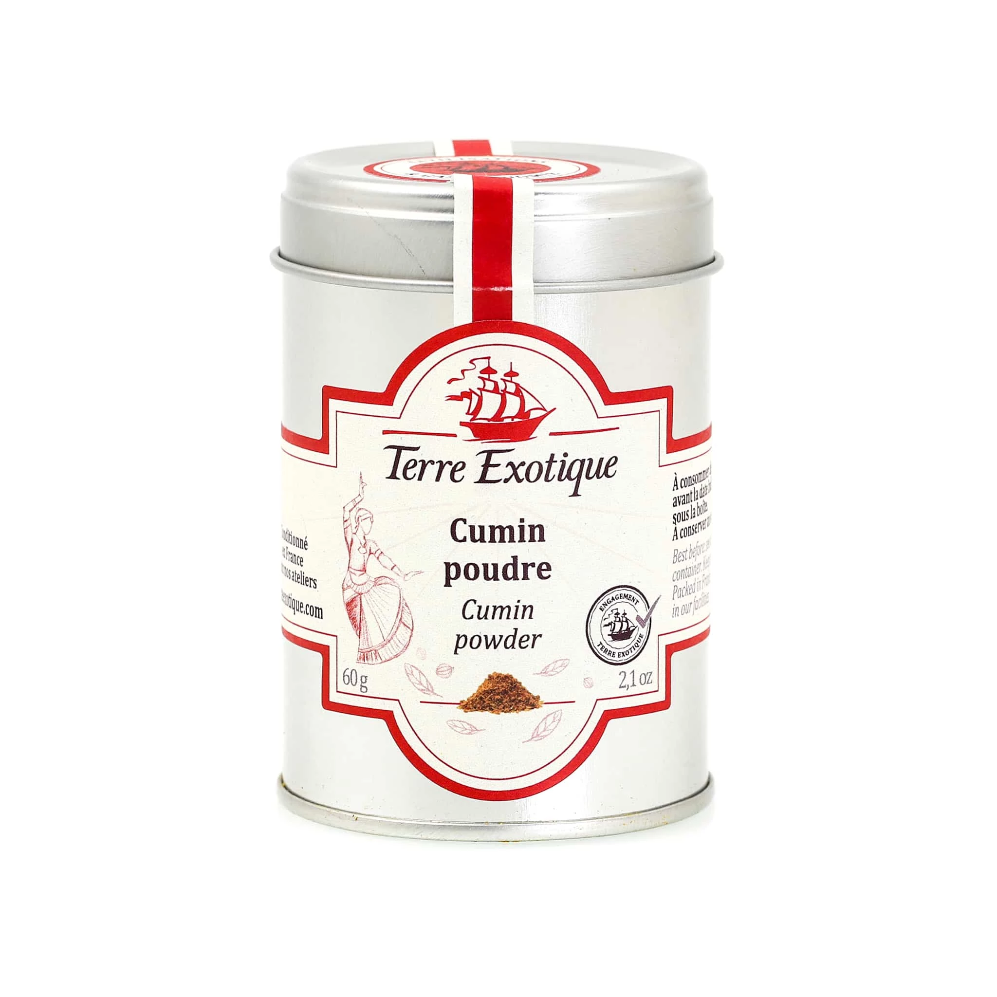 Terre Exotique Organic Cumin Powder 60g 3 Terre Exotique Organic Cumin Powder 60g