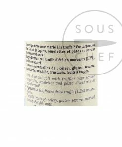 Ingredients Terre Exotique Diamond Salt With Summer Truffle Flavour 60g