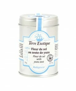 Terre Exotique Fleur De Sel With Yuzu Zest 90g Ingredients