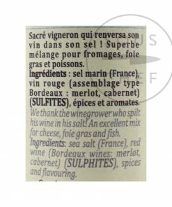 Terre Exotique Winemaker's Salt 80g