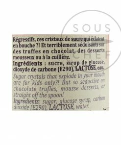 Terre Exotique Sparkling Sugar 100g (Popping Candy) 9 Terre Exotique Sparkling Sugar 100g (Popping Candy)