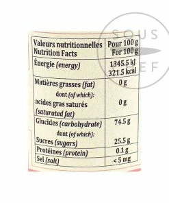 Terre Exotique Glucose Syrup 250g 7 Terre Exotique Glucose Syrup 250g