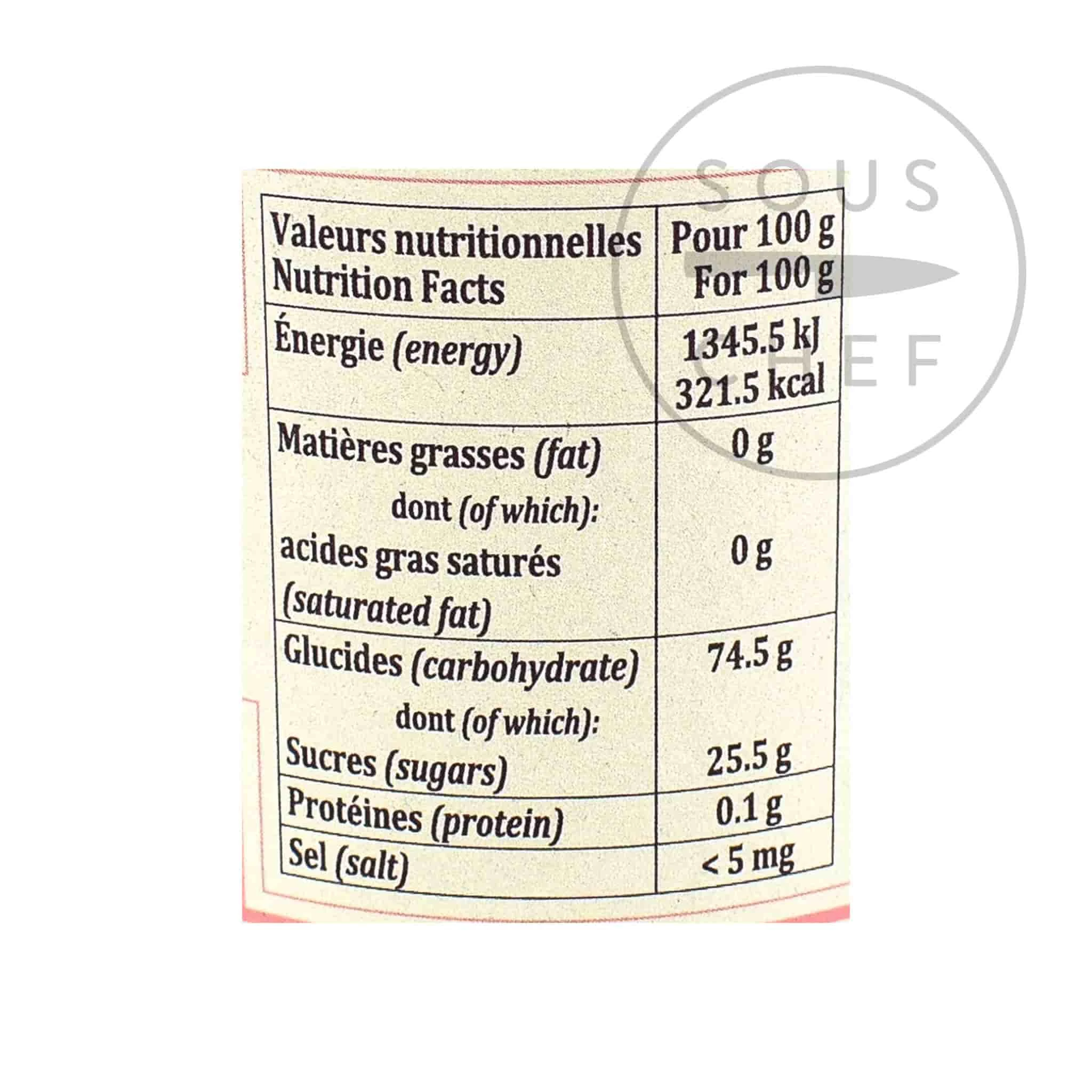 Terre Exotique Glucose Syrup 250g 5 Terre Exotique Glucose Syrup 250g