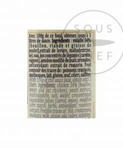 Terre Exotique Chicken Base 100g 9 Terre Exotique Chicken Base 100g