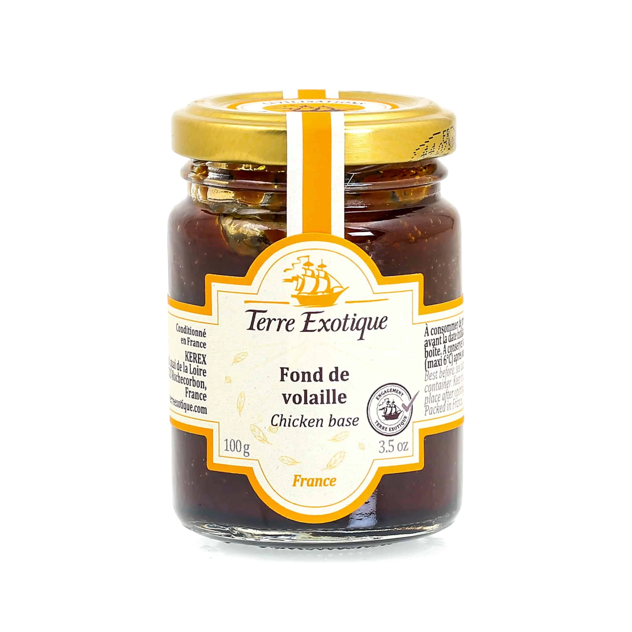 Terre Exotique Chicken Base 100g 3 Terre Exotique Chicken Base 100g