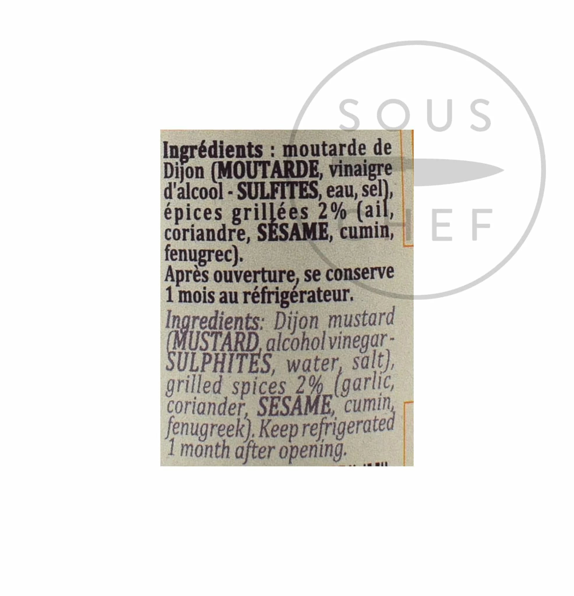 Terre Exotique Mustard With Roasted Spices 100g 6 Terre Exotique Mustard With Roasted Spices 100g