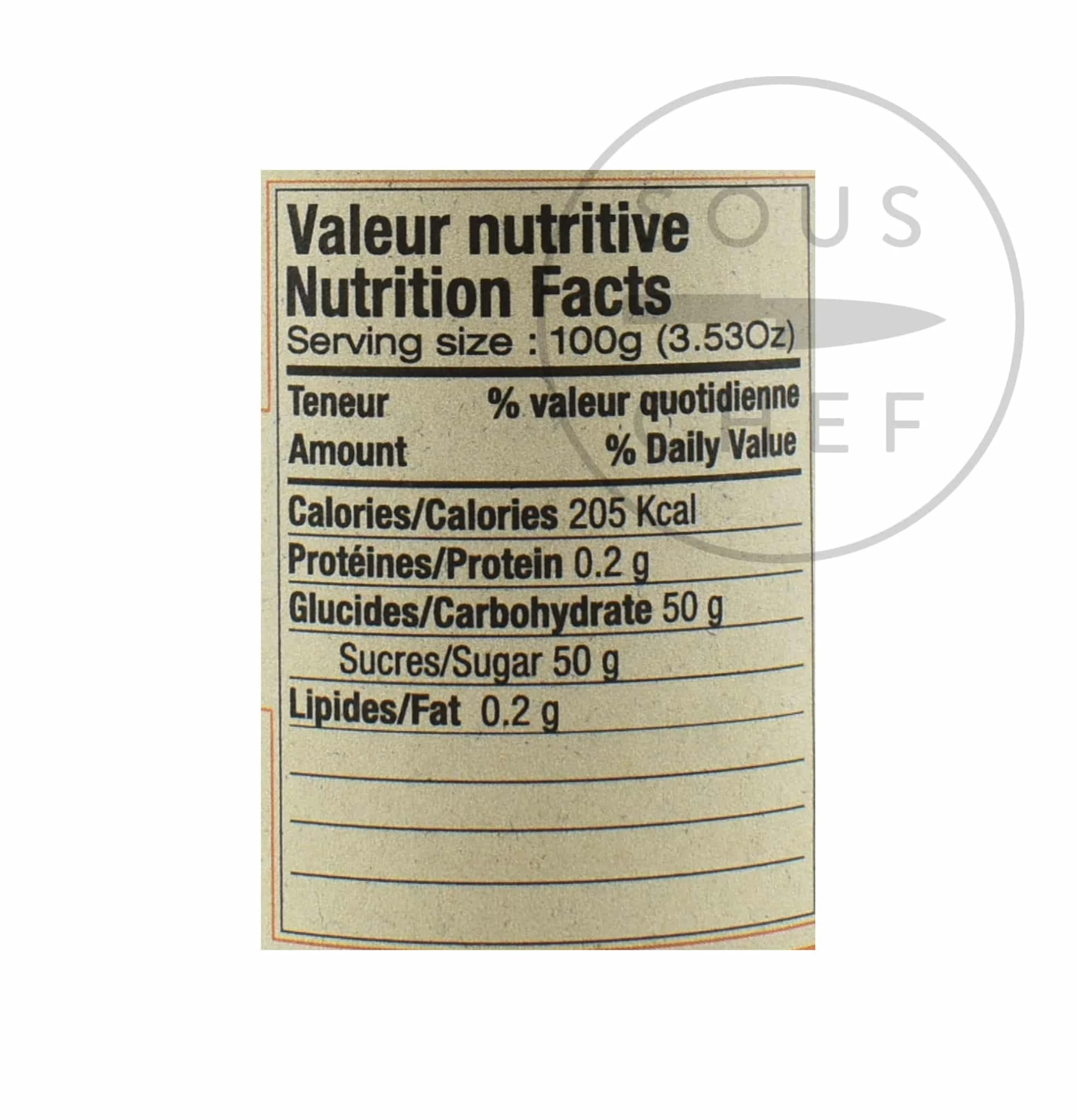 Terre Exotique Pineapple Chutney With Penja Pepper 100g Ingredients 4 Terre Exotique Pineapple Chutney With Penja Pepper 100g Ingredients
