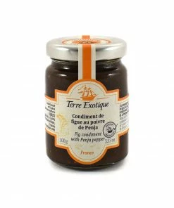 Ingredients Terre Exotique Fig Chutney With Penja Pepper 100g