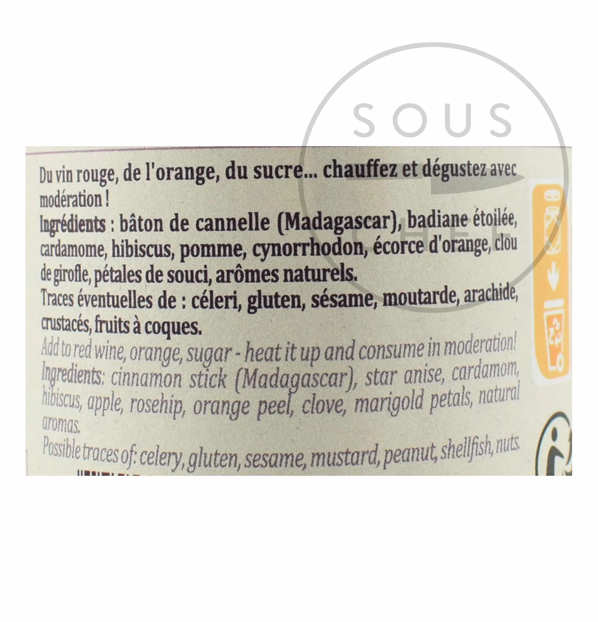 Terre Exotique Mulled Wine Spice Blend 35g 4 Terre Exotique Mulled Wine Spice Blend 35g