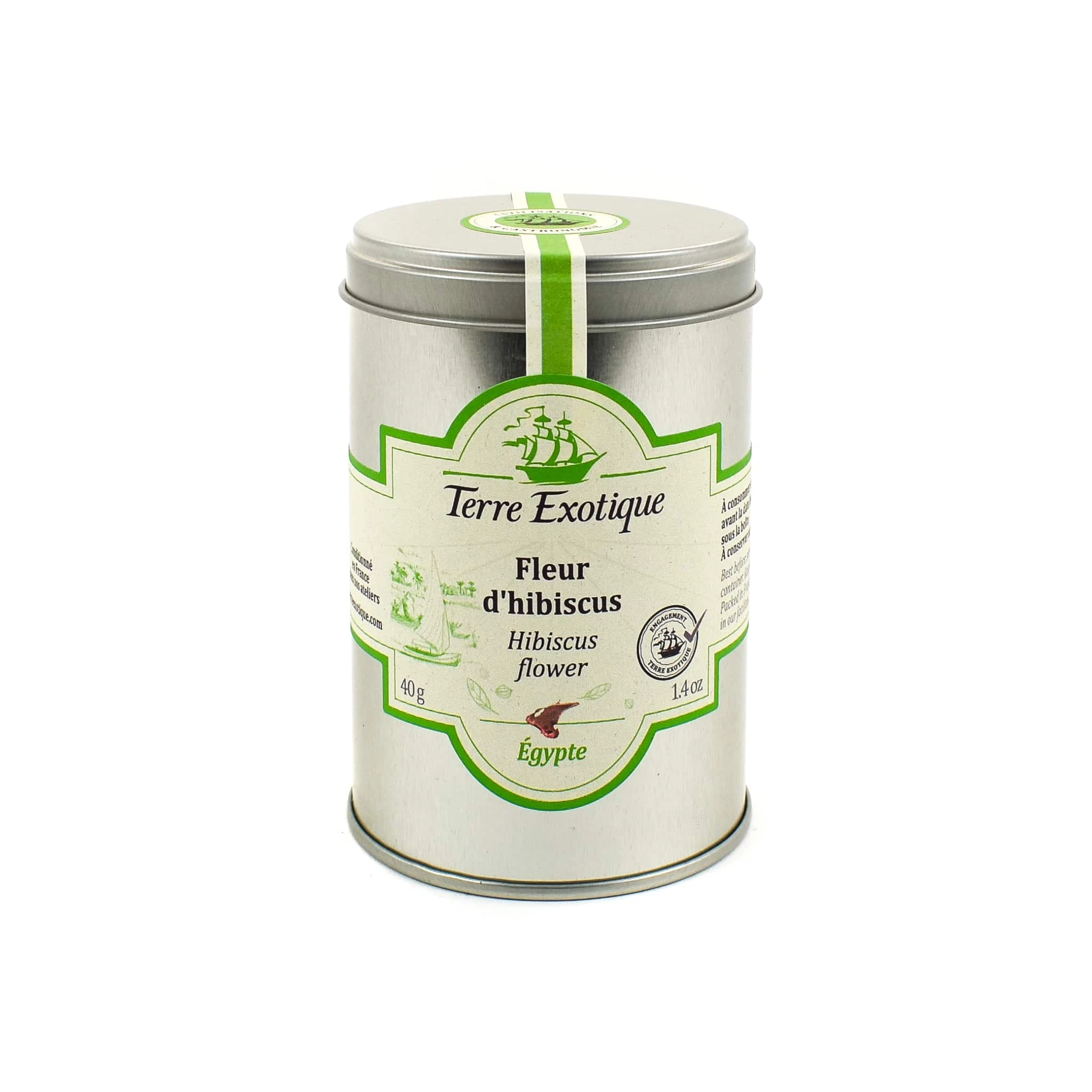 Terre Exotique Hibiscus Flowers 40g 3 Terre Exotique Hibiscus Flowers 40g