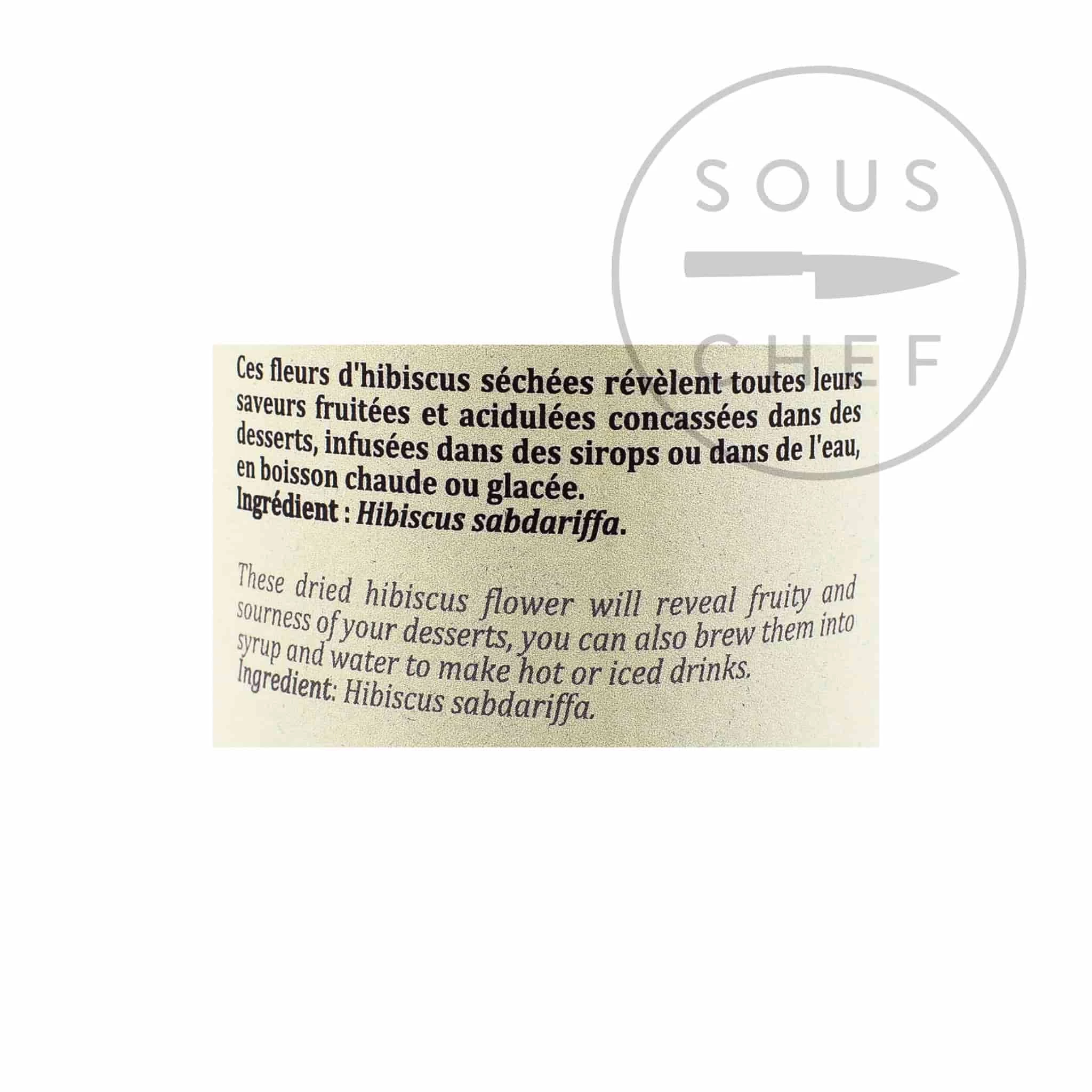 Terre Exotique Hibiscus Flowers 40g 4 Terre Exotique Hibiscus Flowers 40g