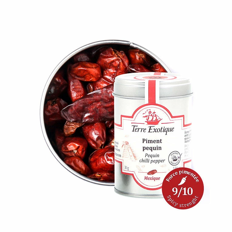 Terre Exotique Pequin Chilli Pepper 30g Ingredients 5 Terre Exotique Pequin Chilli Pepper 30g Ingredients